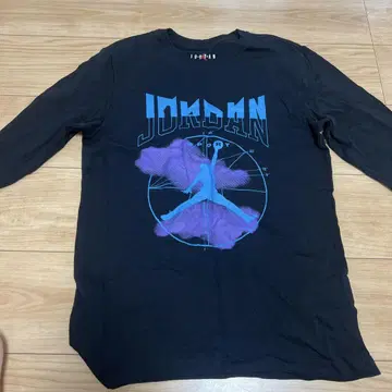 JORDAN 그래픽 프린트 롱 슬리브 T셔츠