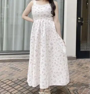 evelyn 꽃무늬 레이스 OP