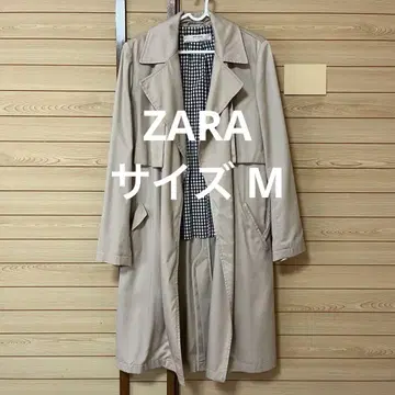 ZARA BASIC 베이지 트렌치코트