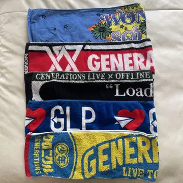 GENERATIONS from EXILE TRIBE 타월 묶음 판매