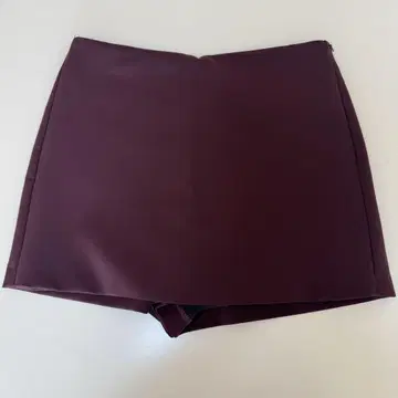 [ 새상품 ] ZARA 버건디 미니 스커트 스코트