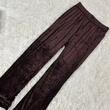 IENA 벨로아 팬츠 브라운 40