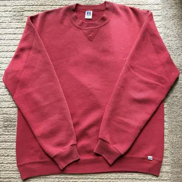 [ 80s ] 러셀 맨투맨 빨간색