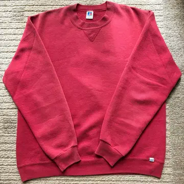 [ 80s ] 러셀 맨투맨 빨간색