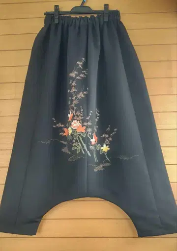 기모노 리메이크 사루엘 팬츠