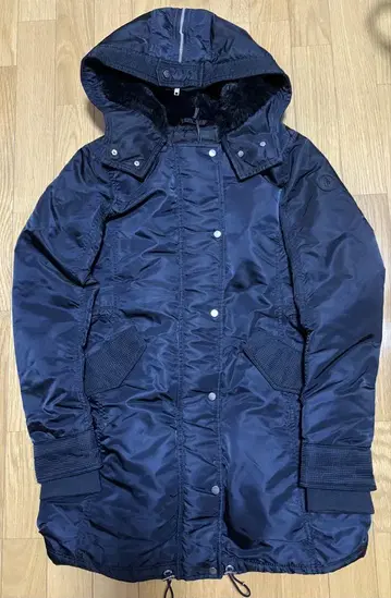 Abercrombie & Fitch 네이비 롱 자켓