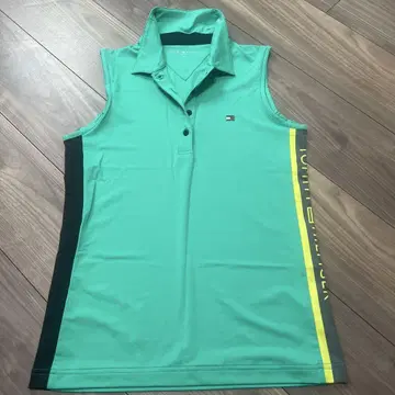 TOMMY HILFIGER 골프 슬리브리스 피케 셔츠 M