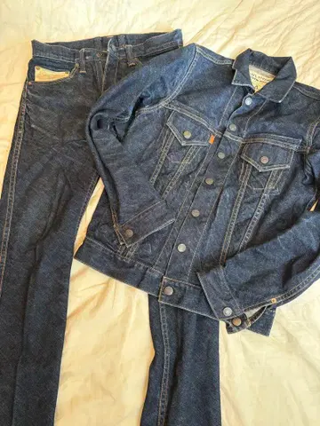 A LOVE MOVEMENT 데님 셋업 36 S 사이즈 초레어