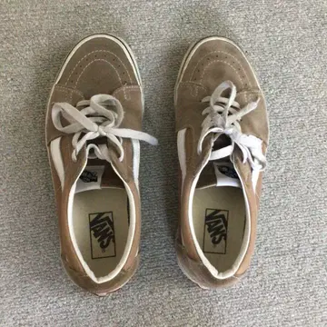 VANS 브라운 스웨이드 스니커즈