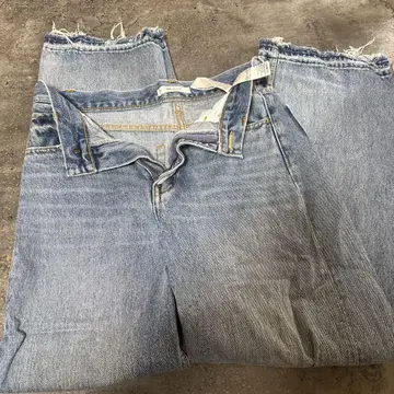 MOUSSY 데님 25 와이드 팬츠