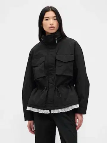 Gap x Sandy Liang 레이스 트리밍 신치 자켓