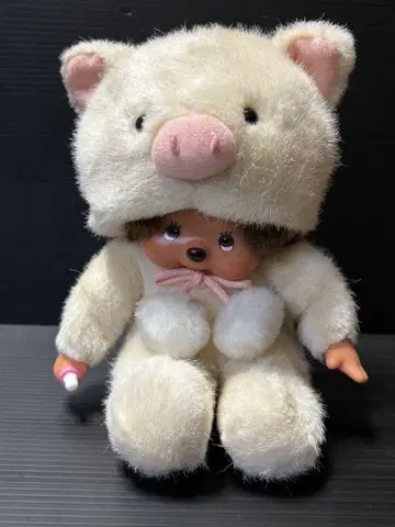 몬치치 애니멀 드레스 돼지 봉제 인형 세키구치