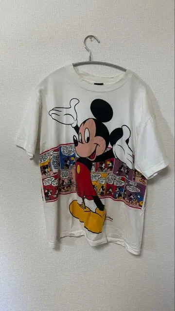 90s 미키마우스 그래픽 티셔츠