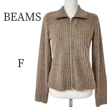 새상품 BEAMS 빔즈 브라운 긴팔 니트/스웨터 FREE SIZE