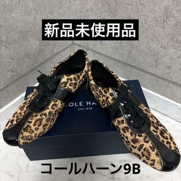 미사용 새상품 콜한 9B 가죽 송치 여성용 신발