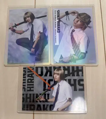 BLEACH 브리뮤 히라코 신지 브로마이드 3종 세트