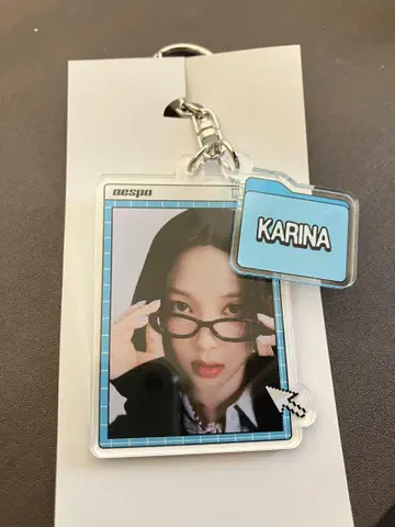 aespa 카리나 사진 포함 키링