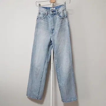 MOUSSY 하이웨스트 스트레이트 데님 24inch