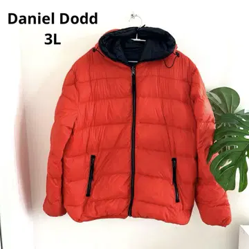 [ 다니엘 도트 ] 다운 자켓 오렌지 3L 포켓 4개