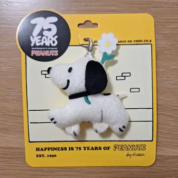 PEANUTS 75주년 스누피 봉제 참