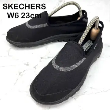 [경량] SKECHERS Go walk 슬립온 W6 23 블랙