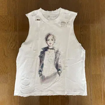 리메이크 가공 UNIQLO NANA 야자와 아이 T셔츠