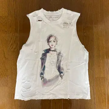 리메이크 가공 UNIQLO NANA 야자와 아이 T셔츠