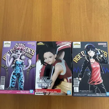 나의 히어로 아카데미아 피규어 3체 미개봉 세트