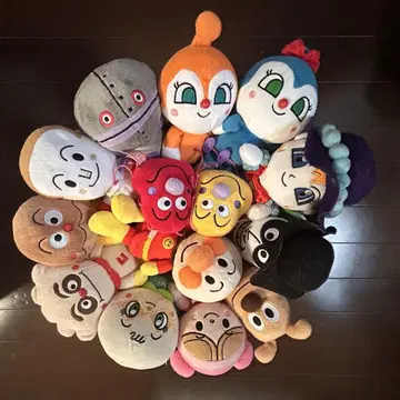 앙팡맨 봉제 인형 세트