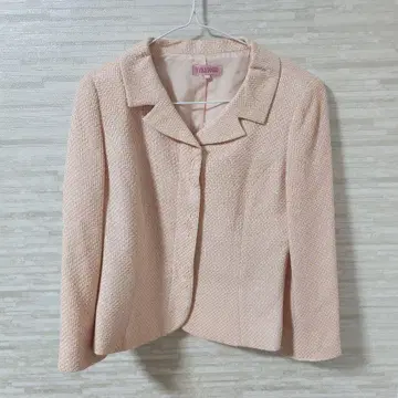 YUKI TORII 유키토리이 테일러드 자켓 트위드 핑크