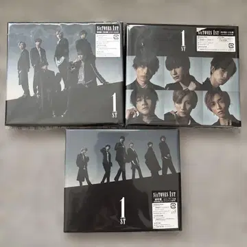 SixTONES 1ST 초회 한정판 CD 앨범 3장 세트