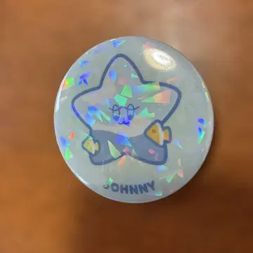 NCT127 JOHNNY Star Bubble 홀로그램 캔뱃지