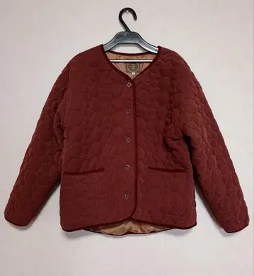 north object keitto 퀼팅 자켓 M 버건디