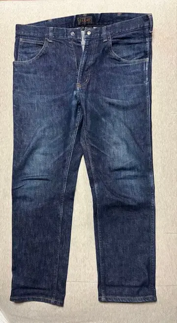 BEAMS+ 인디고 블루 스트레이트 데님 L