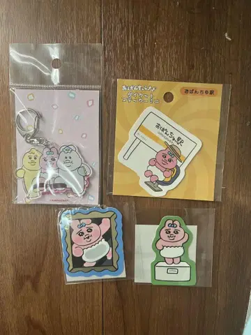 가엾어라! 빤쮸토끼 닌포차무 아크릴 키링 스티커