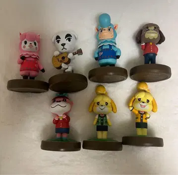 amiibo 동물의 숲 묶음 판매 피규어