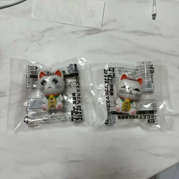 [ 미개봉 새상품 ] 단단단 백면상 소프트 비닐 마스코트 2종 세트