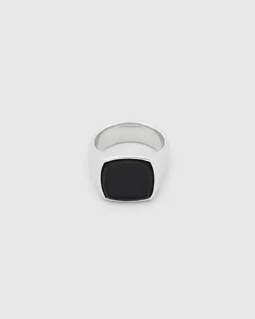 TOMWOOD 56 Cushion Black Onyx 반지