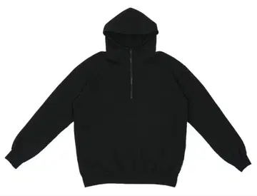 OVY French Terry Half Zip Hoodie (black)