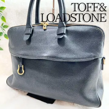 TOFF&LOADSTONE 남성용 비즈니스 가죽 블랙 2way 백