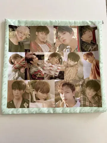 SEVENTEEN 포토 콜라주 쿠션 커버