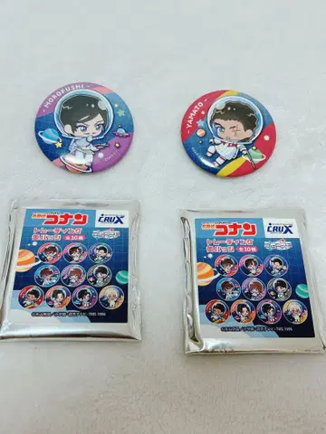 명탐정 코난 푸치 코스모 야마토 칸스케 모로부시 타카아키 캔뱃지