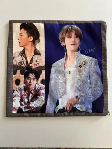 G-Dragon 퍼포먼스 사진 쿠션 커버