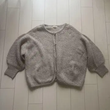 COCO DEAL 볼륨 슬리브 가디건 사이즈 2