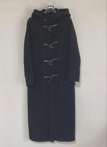 저널 스탠다드 더플 코트 블랙 울 나일론 DMW