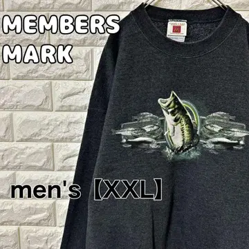 [ MEMBERSMARK ] 맨투맨 [ 남성용 XXL ] 그레이 H29