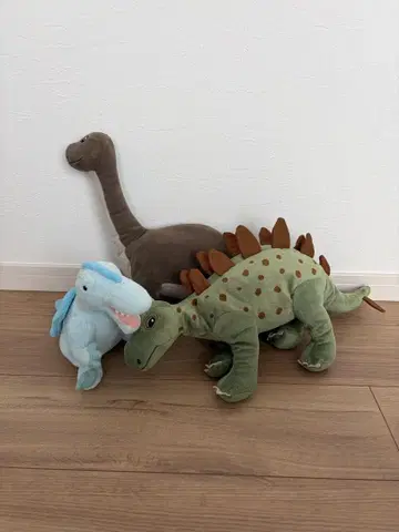 공룡 봉제 인형 3종 세트