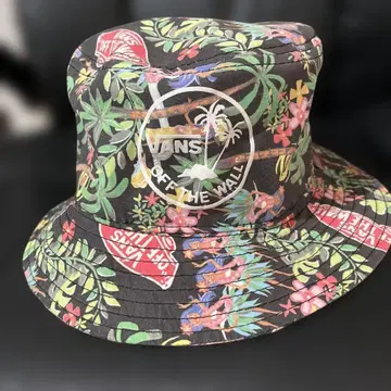 vans 트로피컬 패턴 버킷햇