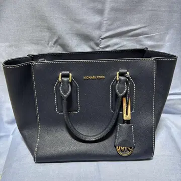 MICHAEL KORS 네이비 핸드백