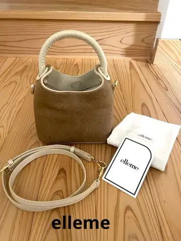 elleme 엘레메 마들렌 미니 송치 숄더백